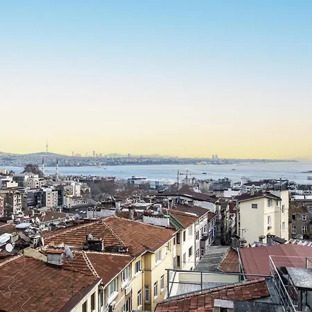 Flat With Bosphorus View And Terrace In Beyoglu Κωνσταντινούπολη